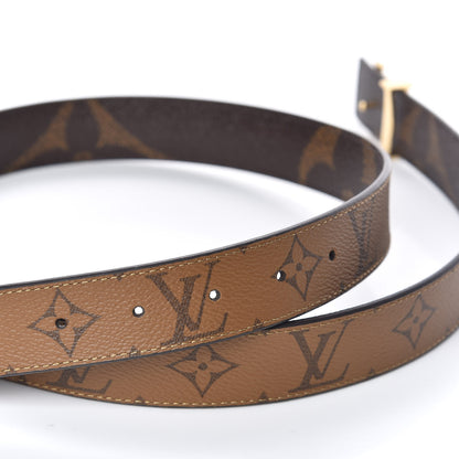 Louis Vuitton Giant Monogram 30mm LV Iconic Reversible Belt 90 4 of 5