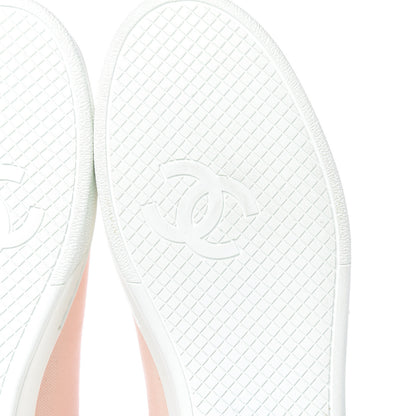Chanel Canvas Womens Sneakers 39.5 Light Pink 8 of 11