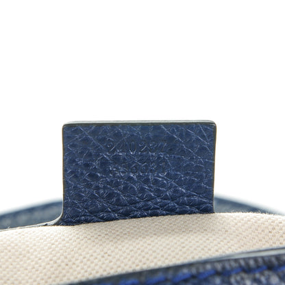 Gucci Calfskin Large Techno Horsebit Flap Blue 7 of 7
