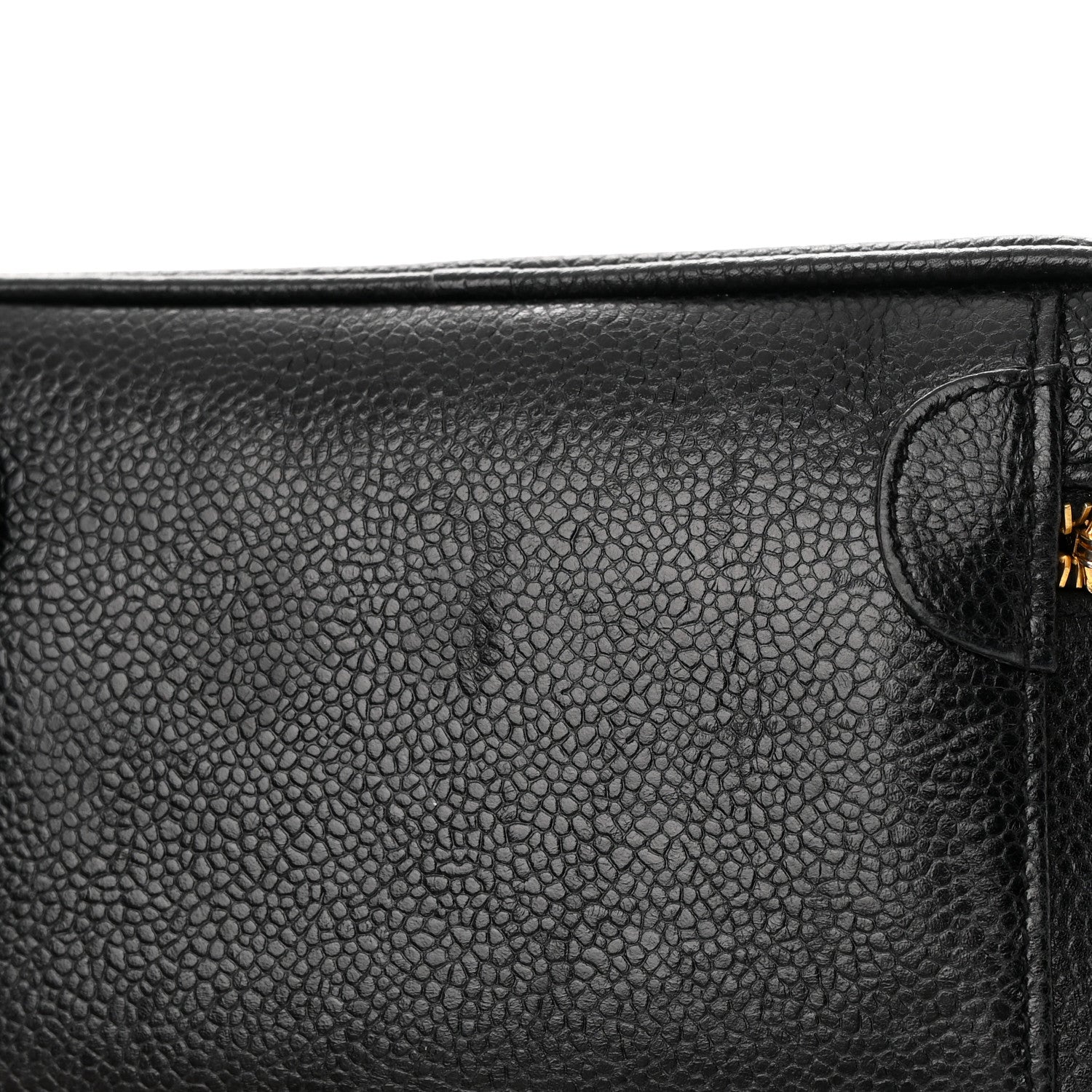 Chanel Caviar Vanity Cosmetic Case Black 13 of 13
