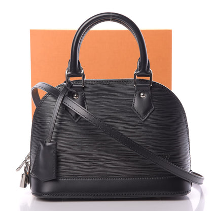 Louis Vuitton Epi Alma BB Black 12 of 12