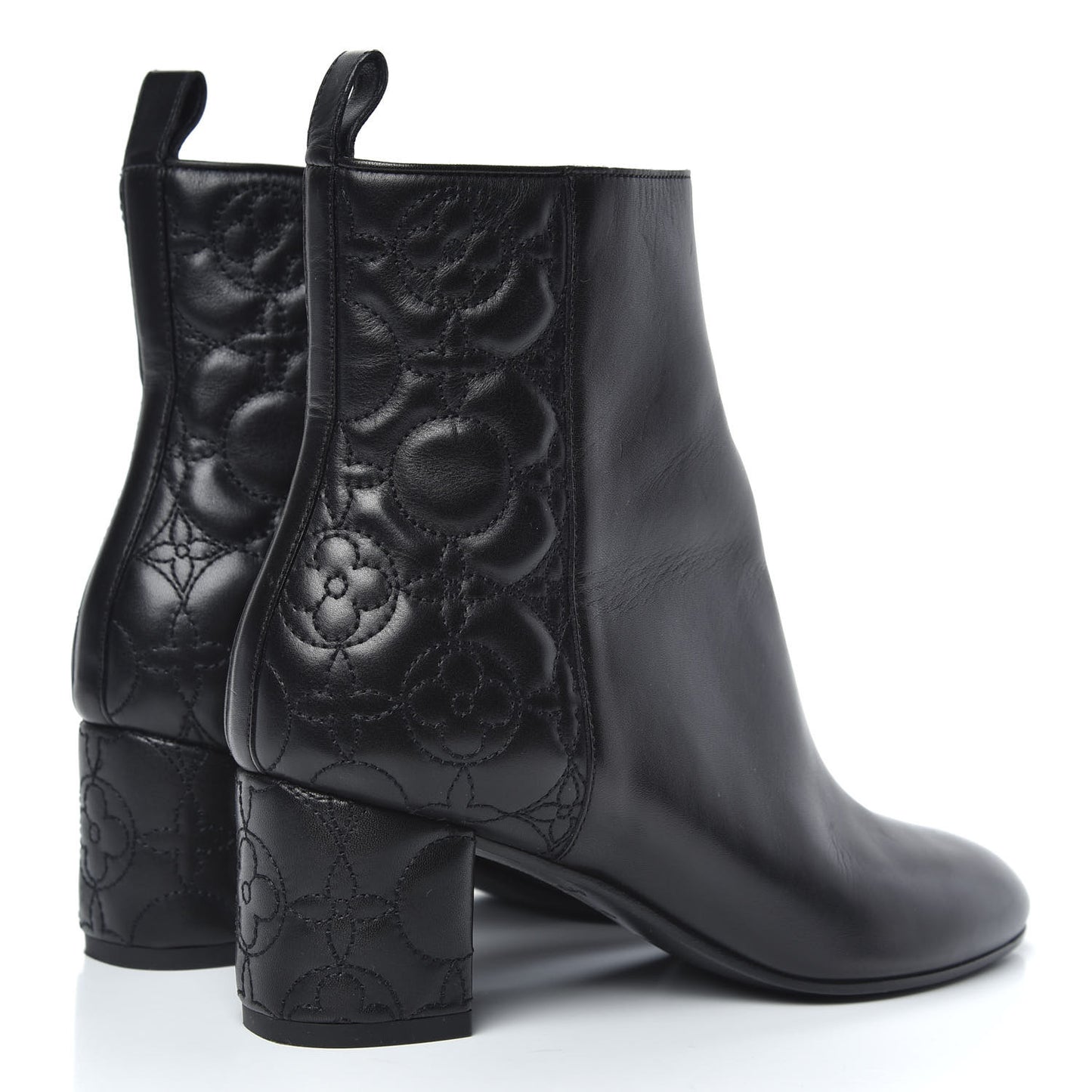 Lambskin Upstage Ankle Boots 36 Black