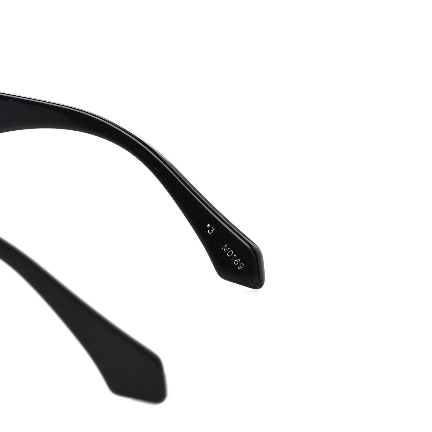 Acetate 1.1 Millionaires Sunglasses Z1165W Black