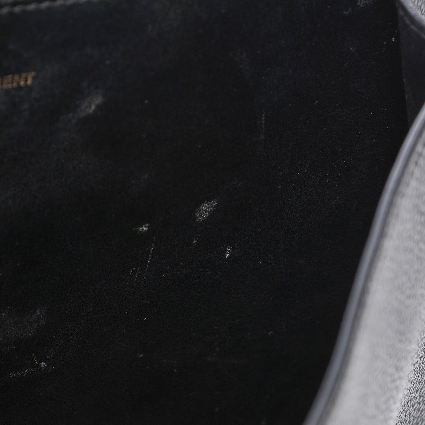 Grained Calfskin Small Moujik Top Handle Bag Black