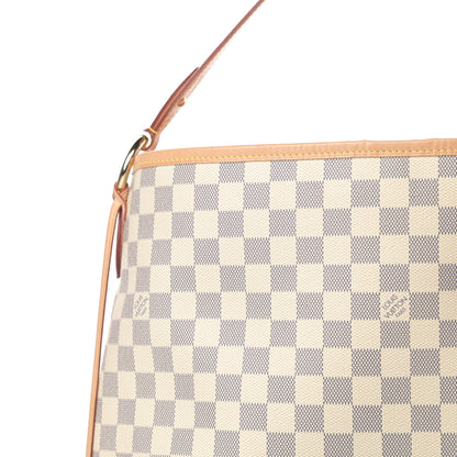 Louis Vuitton Damier Azur Delightful MM Rose Ballerine 8 of 12