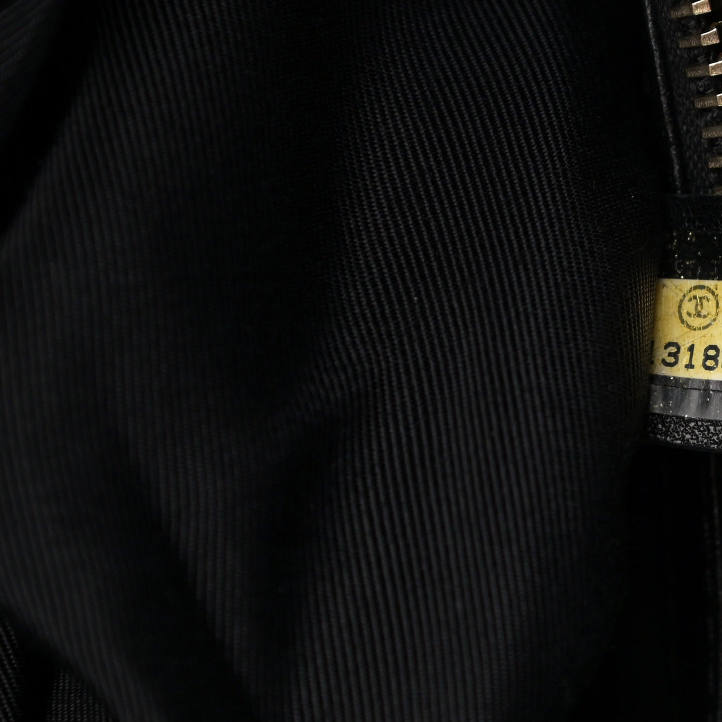 Calfskin Embroidered Ca D'Oro Tote Black