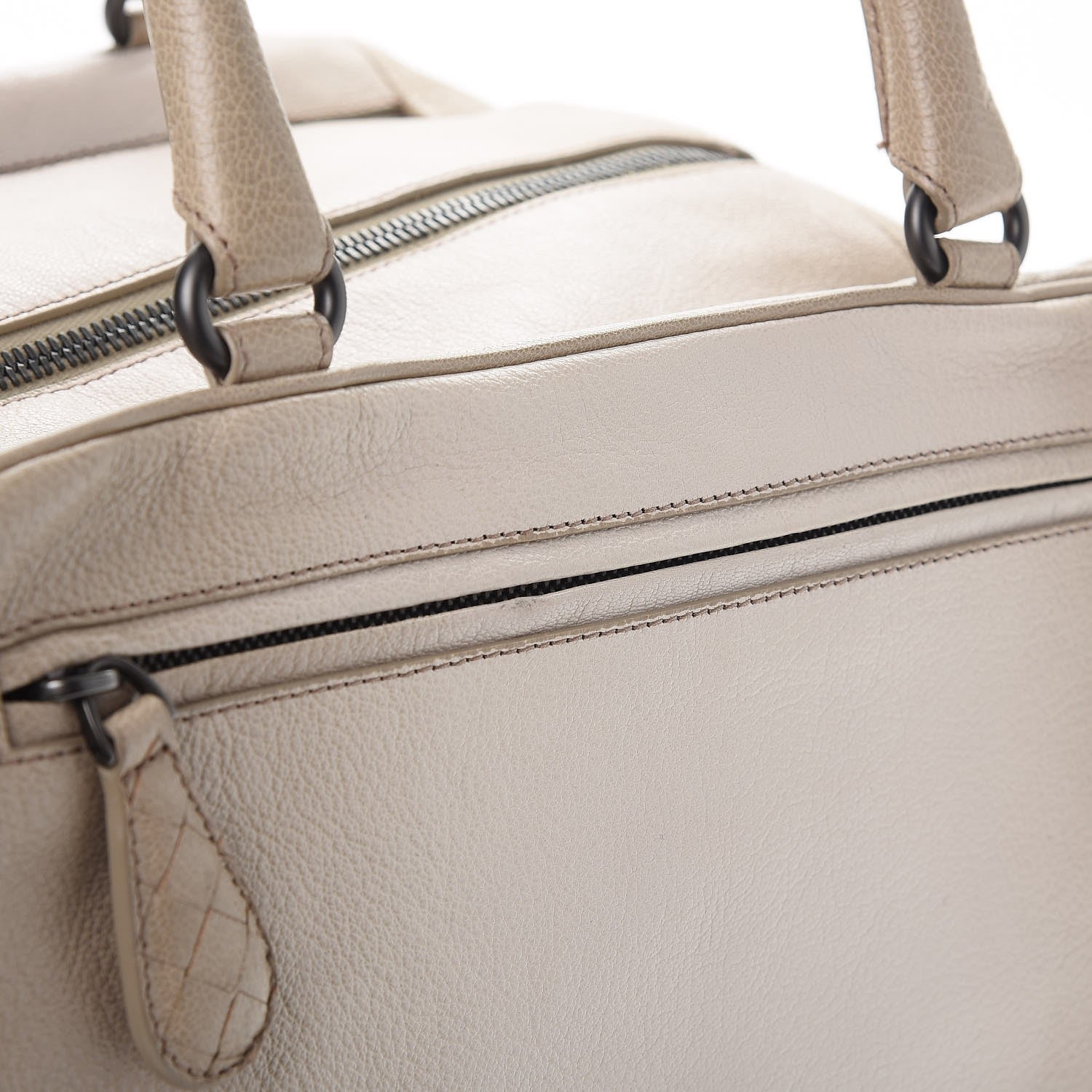 Bottega Veneta Madras Goatskin Sfumato Brera Bag Sand 11 of 11