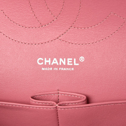 Chanel Lambskin Quilted Jumbo Double Flap Pink 6 of 10