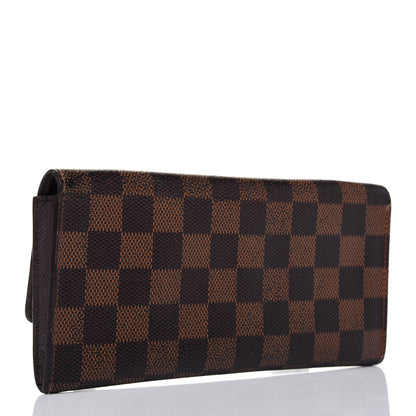 Louis Vuitton Damier Ebene Portefeuille Long Modulable Wallet 3 of 15