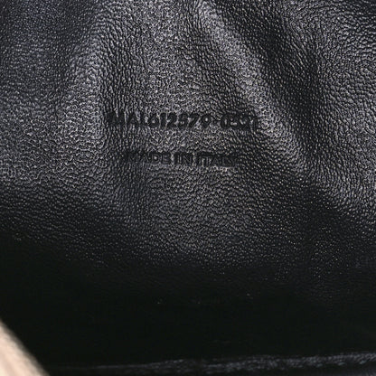 Saint Laurent Grain De Poudre Matelasse Monogram Mini Lou Camera Bag Dark Beige 7 of 11