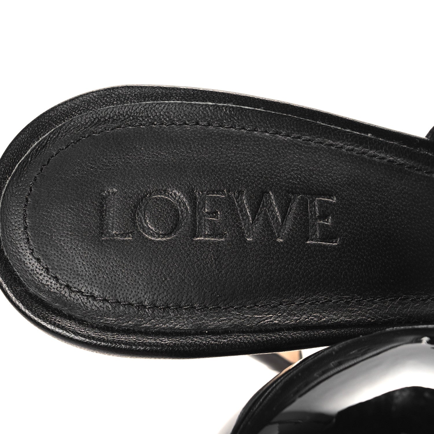 Loewe Calfskin Balloon 100 Sandal 40 Balck 7 of 8