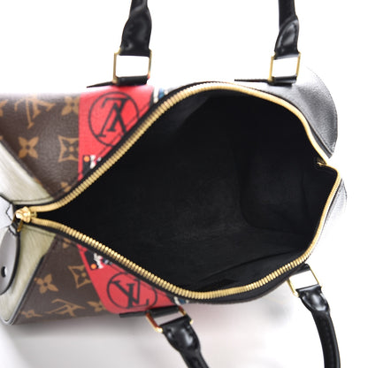 Louis Vuitton Monogram Kabuki Speedy 30 5 of 9