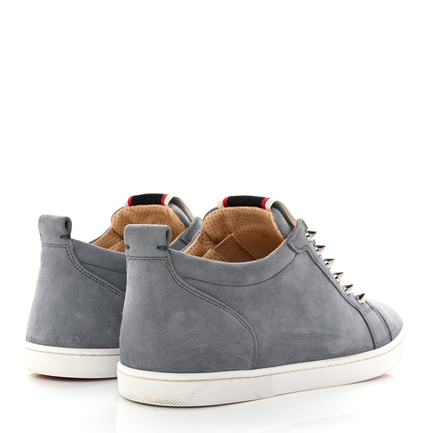 Christian Louboutin Suede Mens Fique A Vontade Sneakers 40 Islande 4 of 8