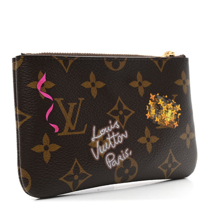 Louis Vuitton Monogram 2025 Vivienne Winter Holiday Key Pouch S Frozen Orchid 3 of 7