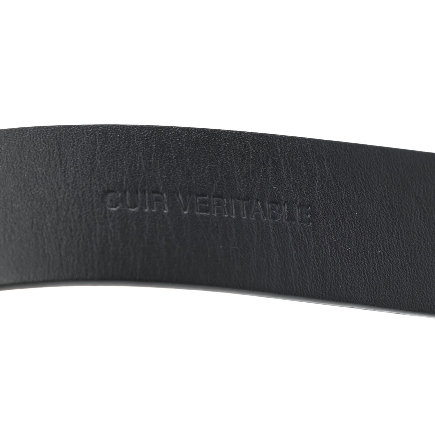 Calfskin Crystal CC Chain Belt 85 34 Black