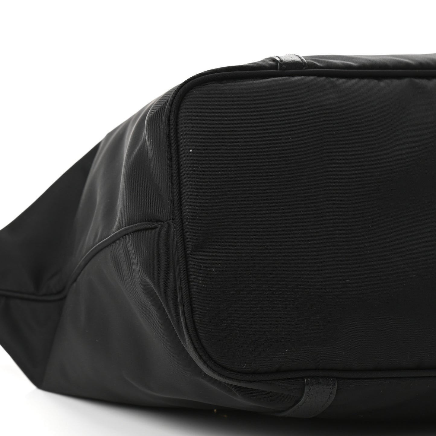 Tessuto Nylon Saffiano Tote Black