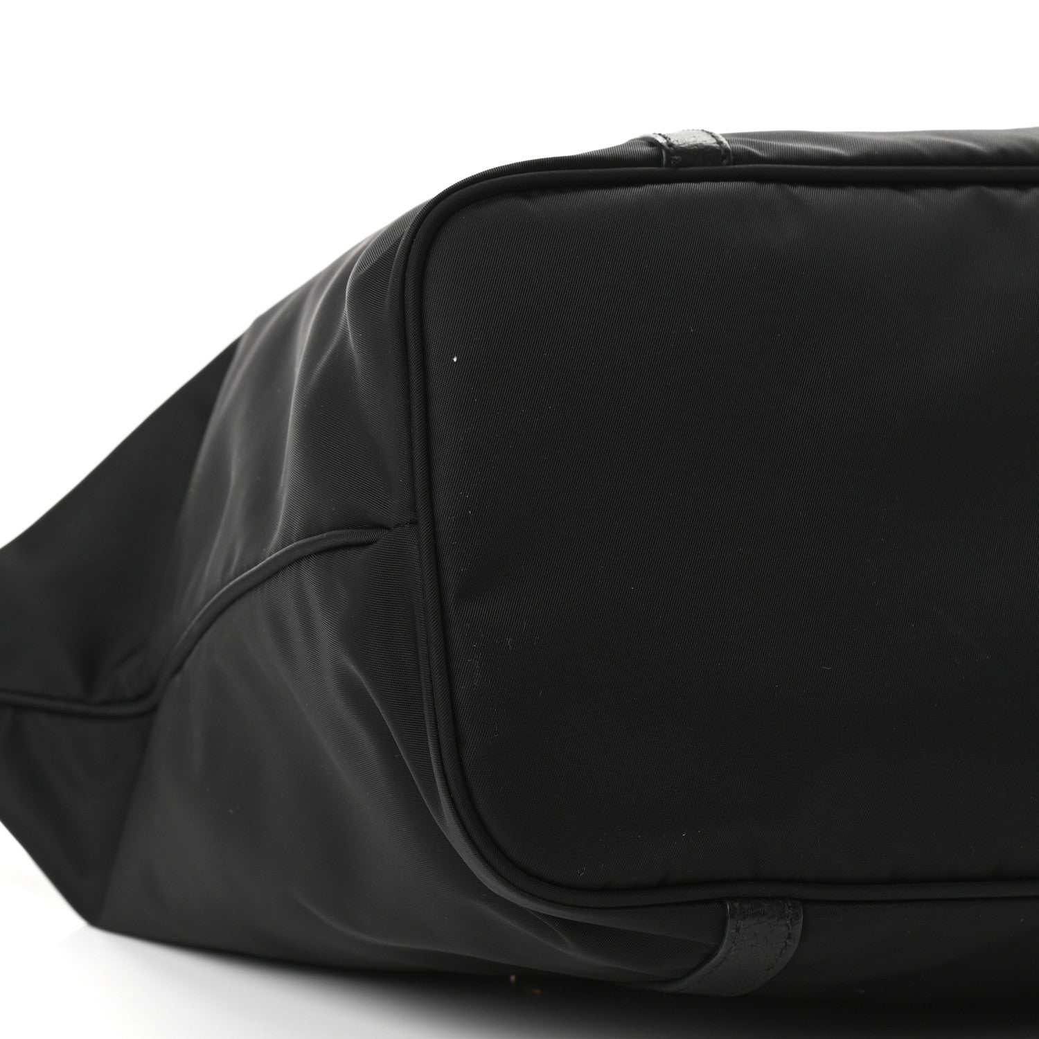 Prada Tessuto Nylon Saffiano Tote Black 8 of 10