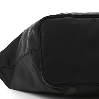 Prada Tessuto Nylon Saffiano Tote Black 8 of 10