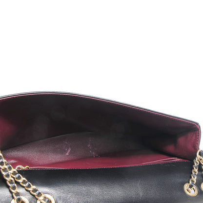 Chanel Lambskin Diamond CC Flap Black 7 of 7