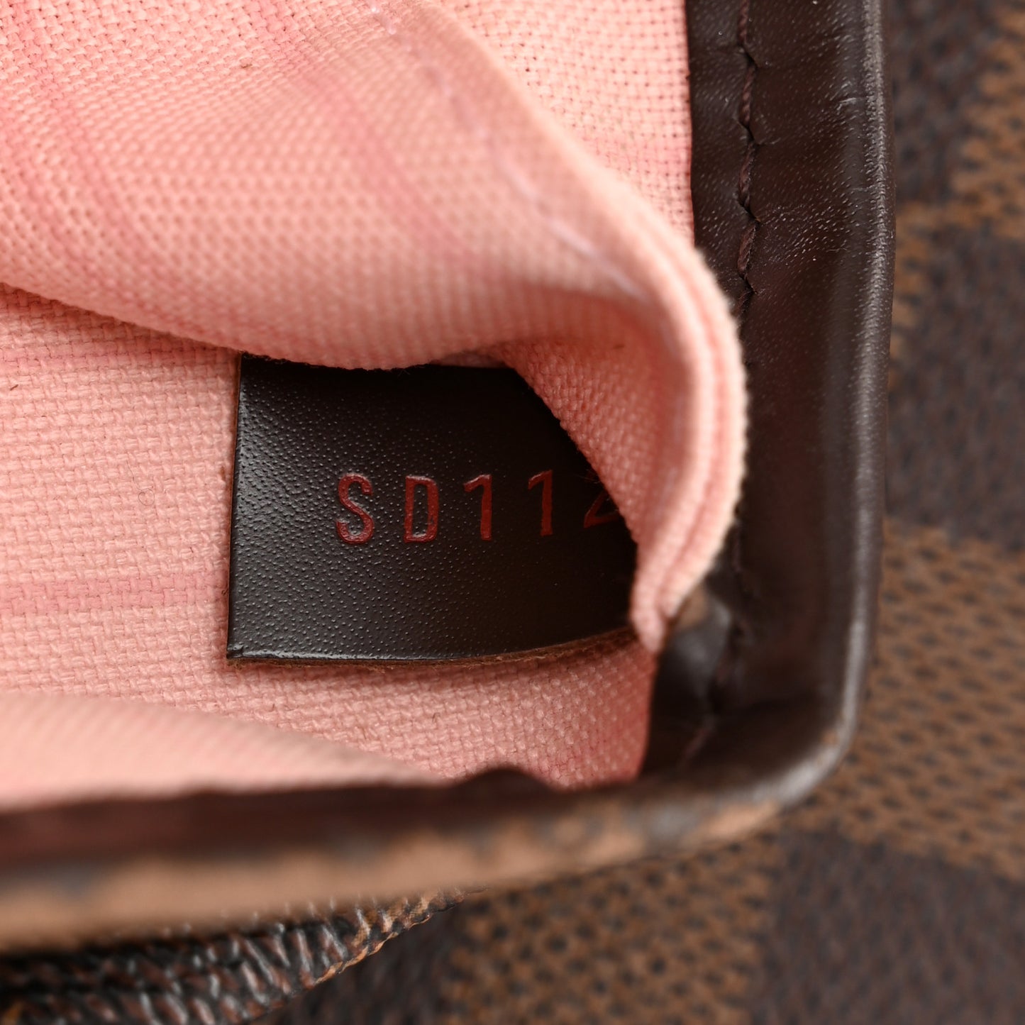 Damier Ebene Neo Neverfull MM Rose Ballerine