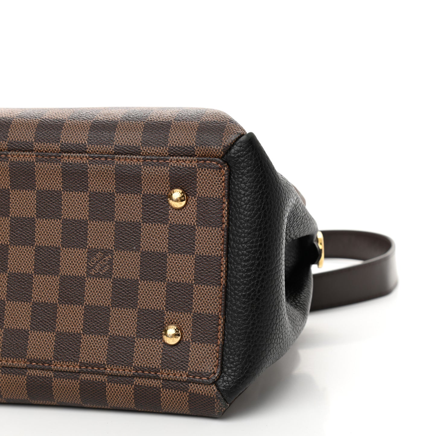 Cuir Taurillon Damier Ebene Normandy Black