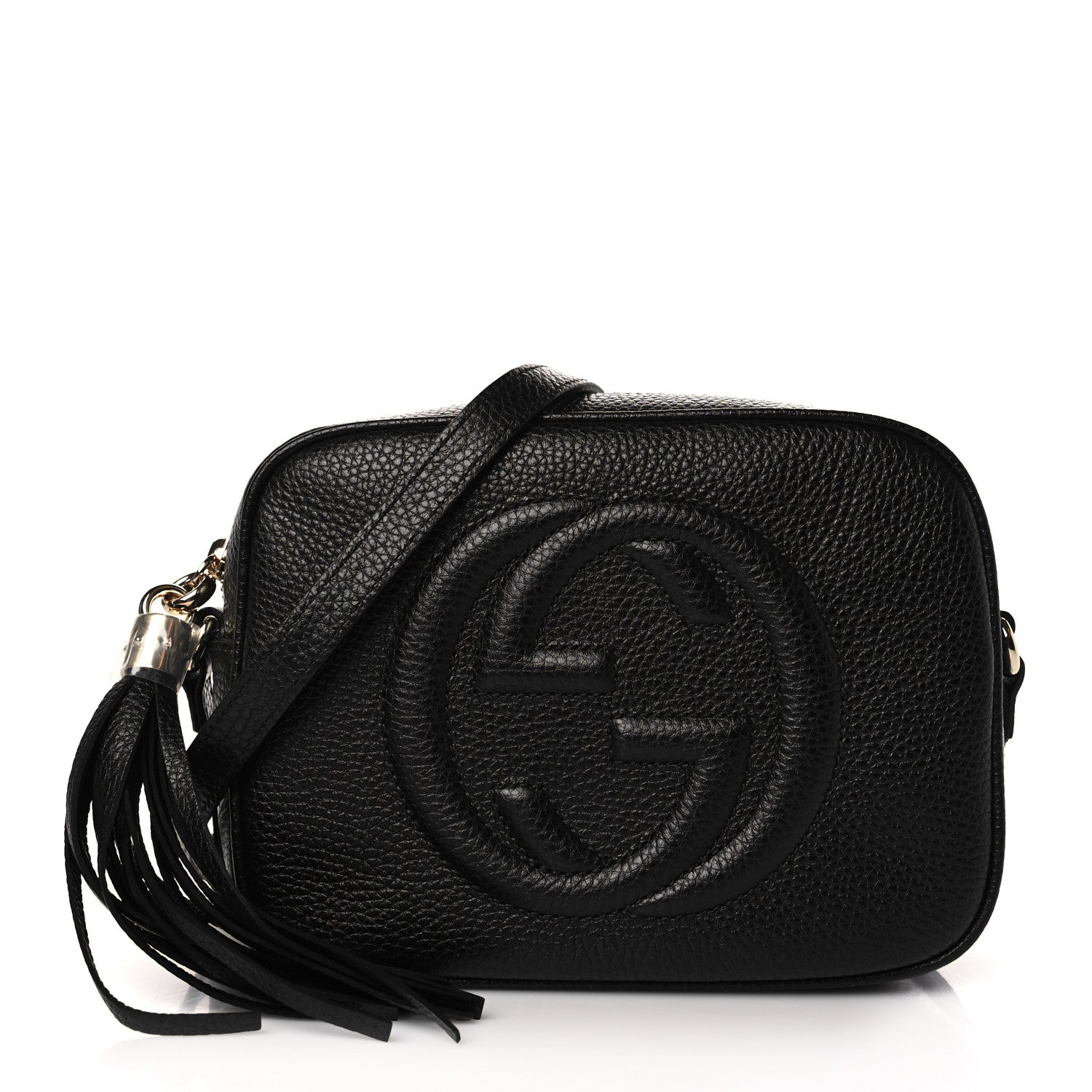 Gucci Pebbled Calfskin Small Soho Disco Bag Black 1 of 10
