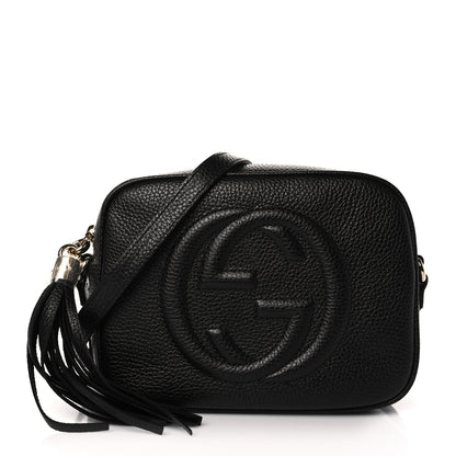 Gucci Pebbled Calfskin Small Soho Disco Bag Black 1 of 10