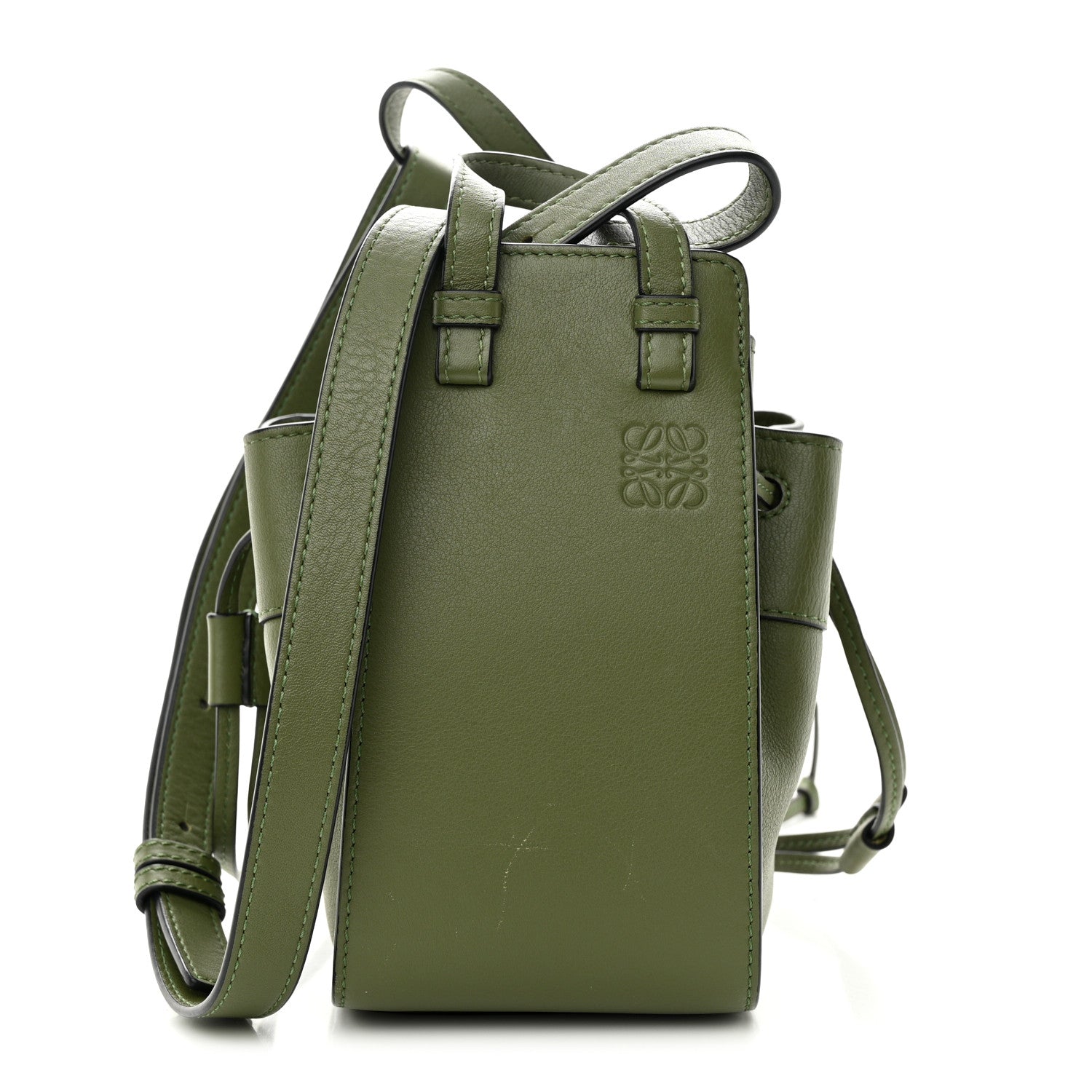 Loewe Calfskin Mini Hammock Shoulder Bag Avocado 1 of 11