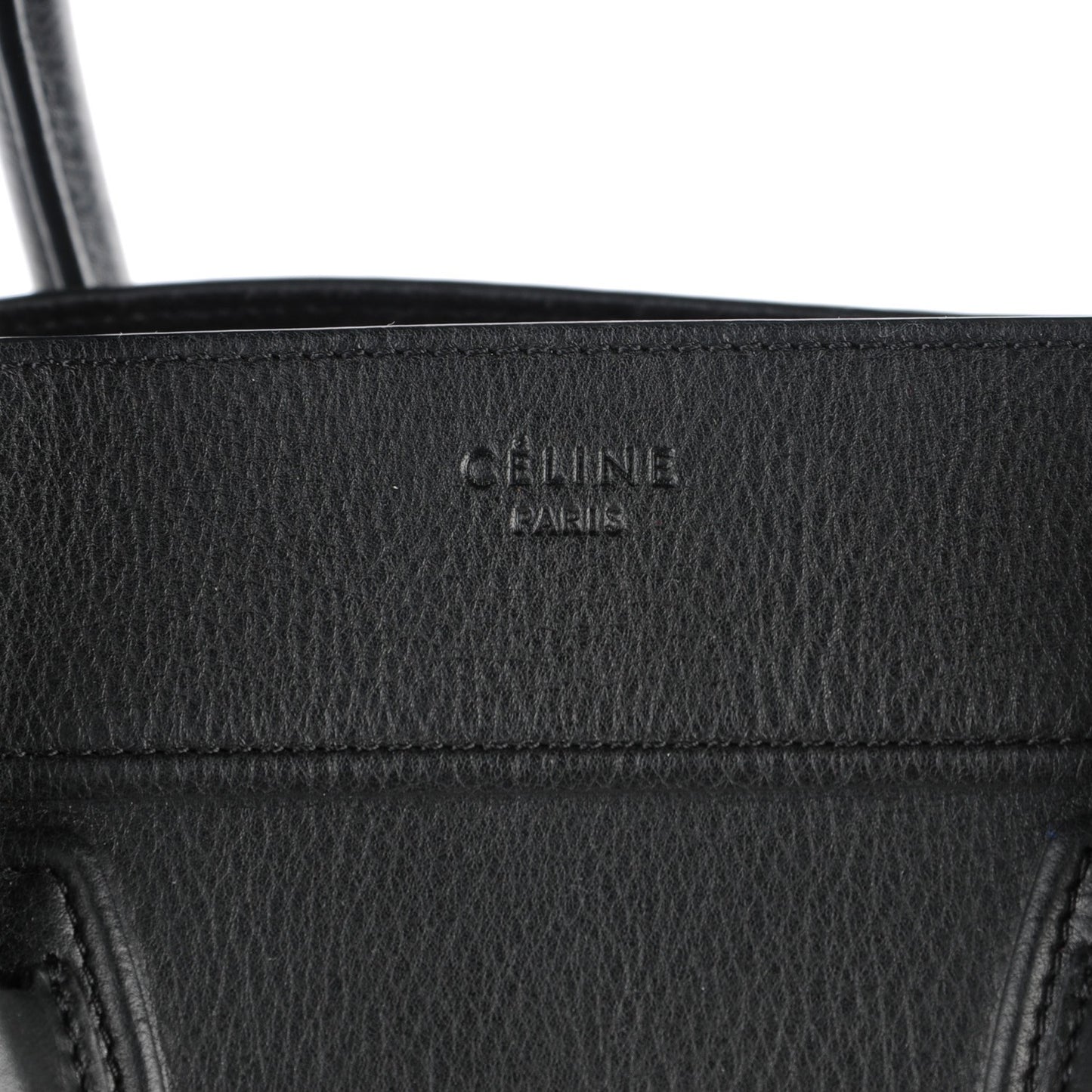 Supple Calfskin Medium Phantom Luggage Black