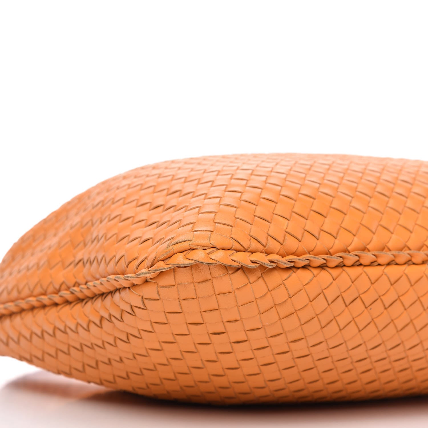 Bottega Veneta Nappa Intrecciato Large Veneta Hobo Orange 6 of 10