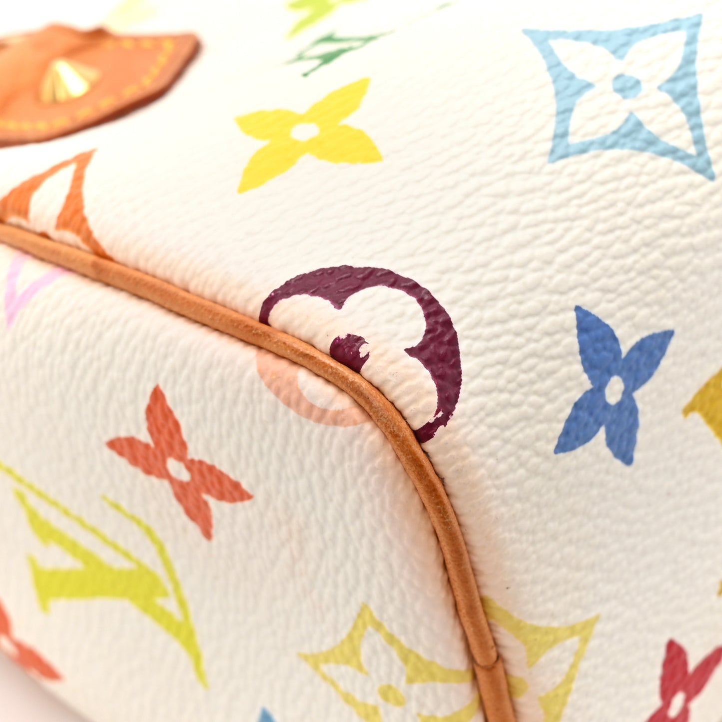 Monogram Multicolor Mini Sac HL Speedy White