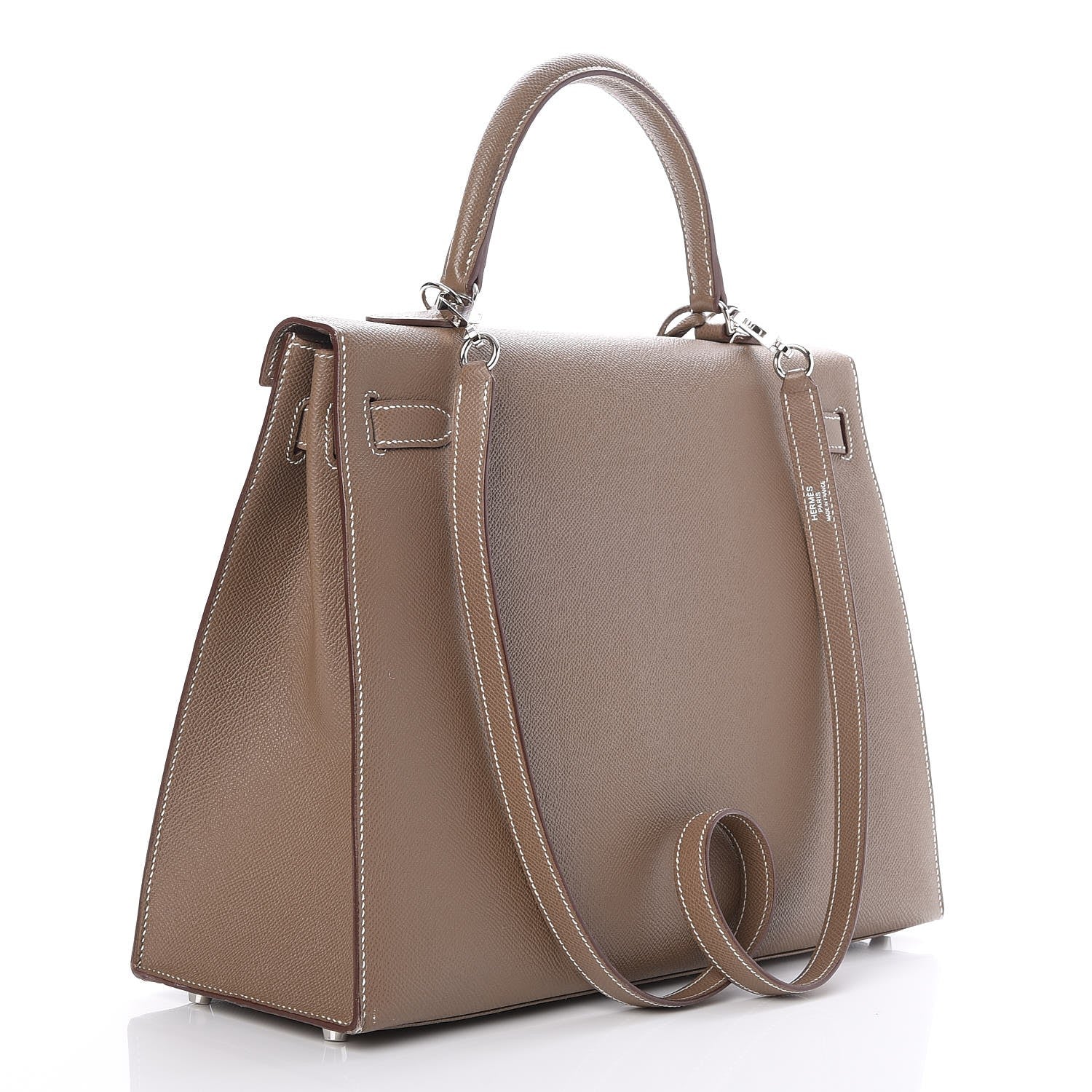 Hermes Epsom Kelly Sellier 35 Etoupe 3 of 34