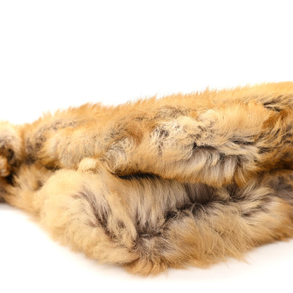 Fendi Shearling Suede Large Soft Peekaboo Beige 8 of 9