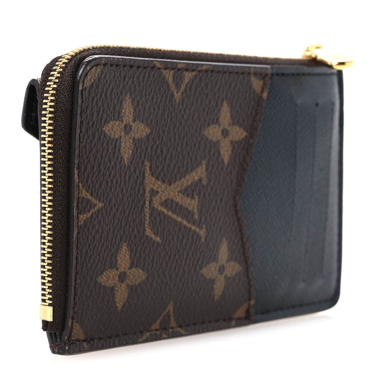 Louis Vuitton Monogram Recto Verso Card Holder Black 3 of 8