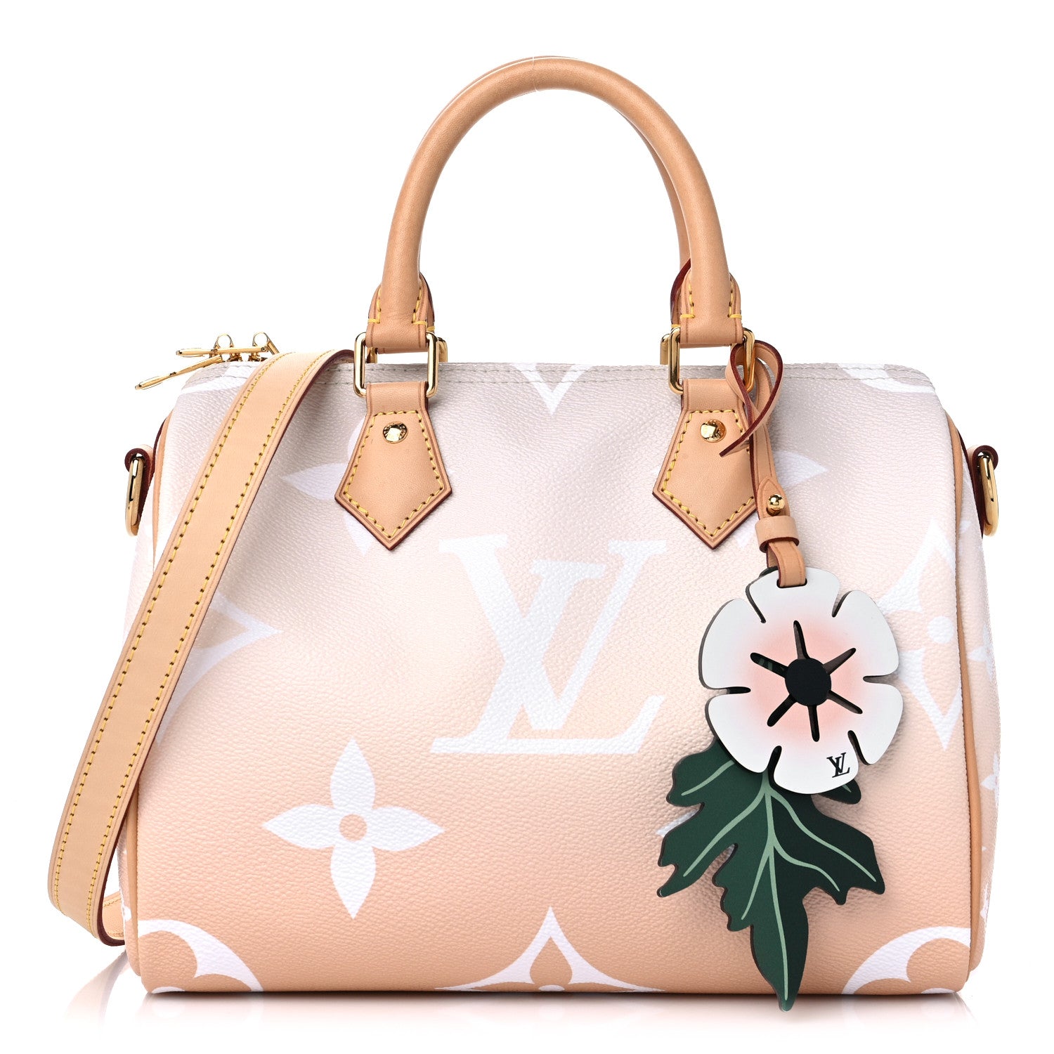 Louis Vuitton Monogram Giant By The Pool Speedy Bandouliere 25 Brume 1 of 11