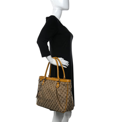 Gucci Monogram Medium Sukey Top Handle Tote Yellow 2 of 12