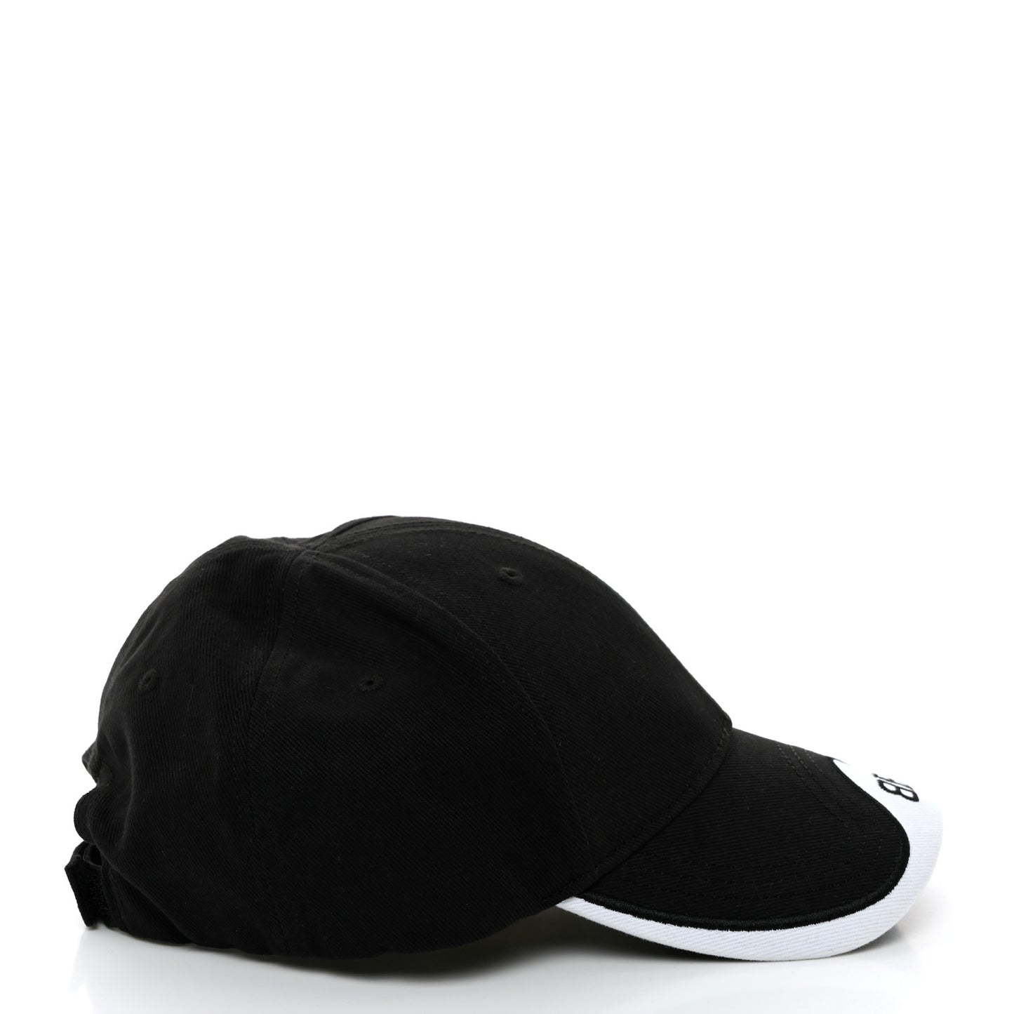 Cotton BB Mode Cap L Black White