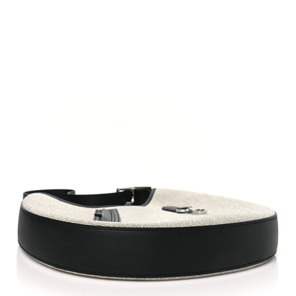Hermes Canvas Swift Arcon Ecru Black 4 of 11