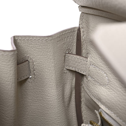 Hermes Togo Birkin 25 Craie 7 of 11