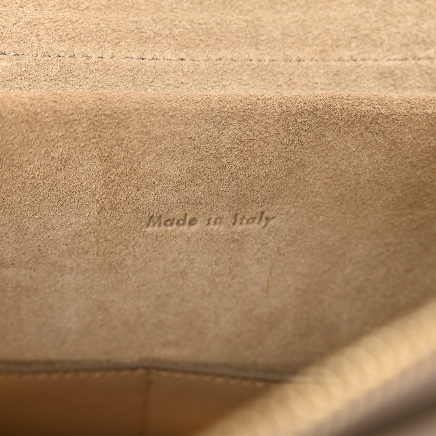 Grained Calfskin Mini Belt Bag Light Taupe
