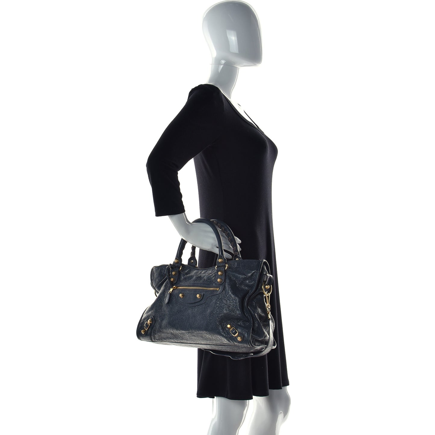 Agneau Giant 12 Gold Hardware City Anthracite