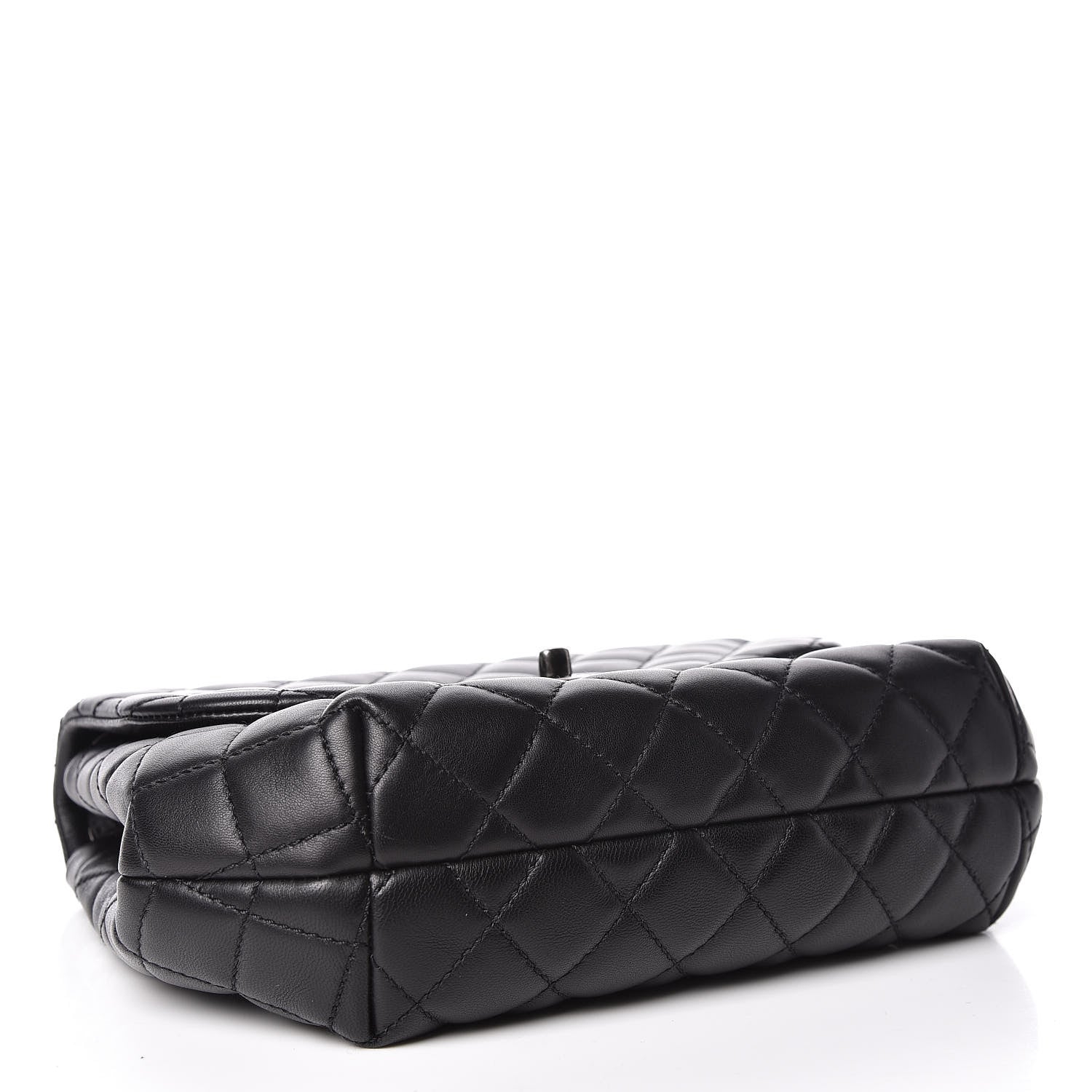 Chanel Lambskin Quilted Small Daily Supple Flap Black 4 of 12