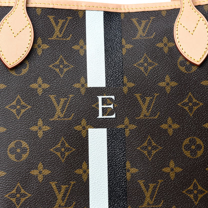 Louis Vuitton Monogram My LV Heritage Neverfull MM Black White 11 of 11