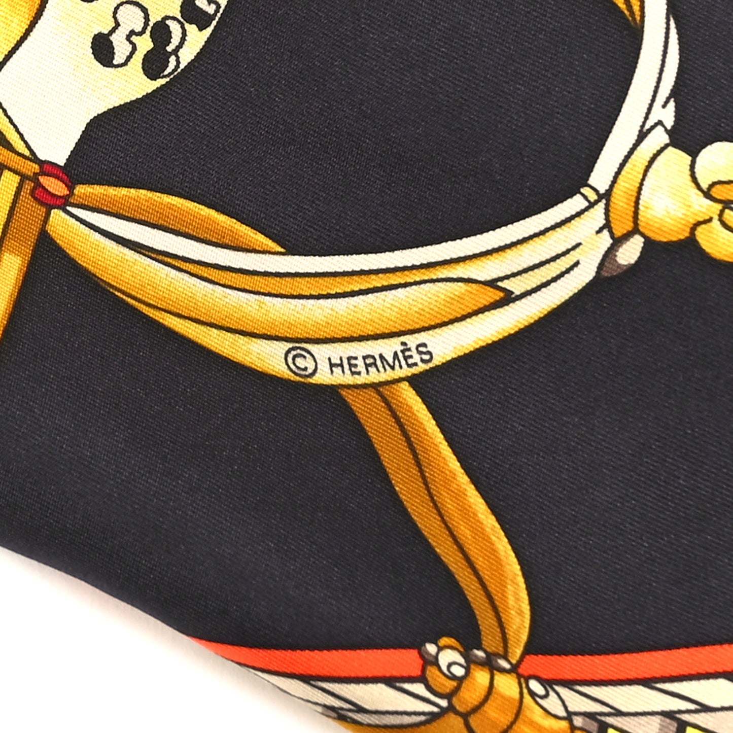 Silk Concours D'Etriers Scarf 90