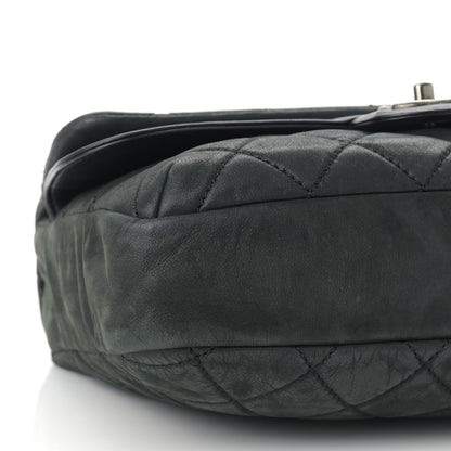 Chanel Iridescent Calfskin Jumbo In the Mix Double Flap Black 8 of 10