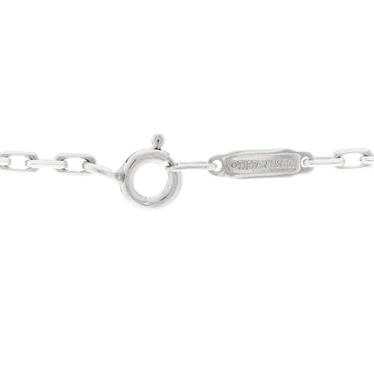 Tiffany Sterling Silver Love Block Pendant Necklace 4 of 4