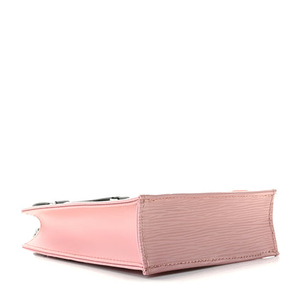 Louis Vuitton Epi Petit Sac Plat Rose Ballerine 3 of 9