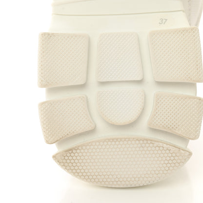 Gucci X SEGA Mesh Calfskin Suede Removable Crystals Womens Flashtrek Sneakers 38.5 Great White 12 of 14