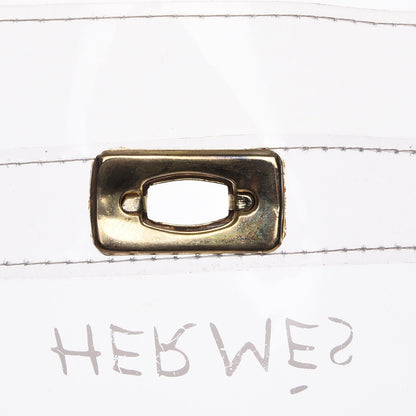 Hermes Vinyl Souvenir De L'Exposition Kelly Transparent 8 of 11