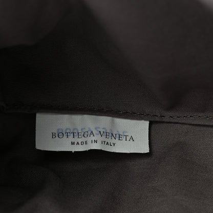 Bottega Veneta Nappa Intrecciato Camo Embroidered Cosmetic Pouch Taupe 7 of 8